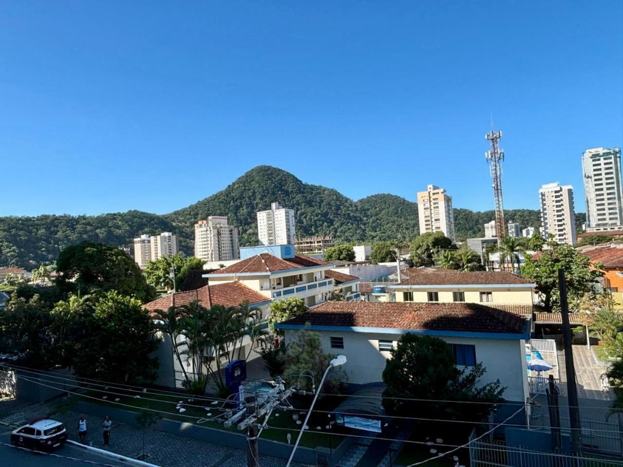 Novo Apto Canto Do Forte, Rua Praia Vista Montanha, Com Wi Fi, Homebeach10, 01 Vaga De Garagem, Melhores Restaurantes Ao Lado ปรายากรันเด ห้อง รูปภาพ