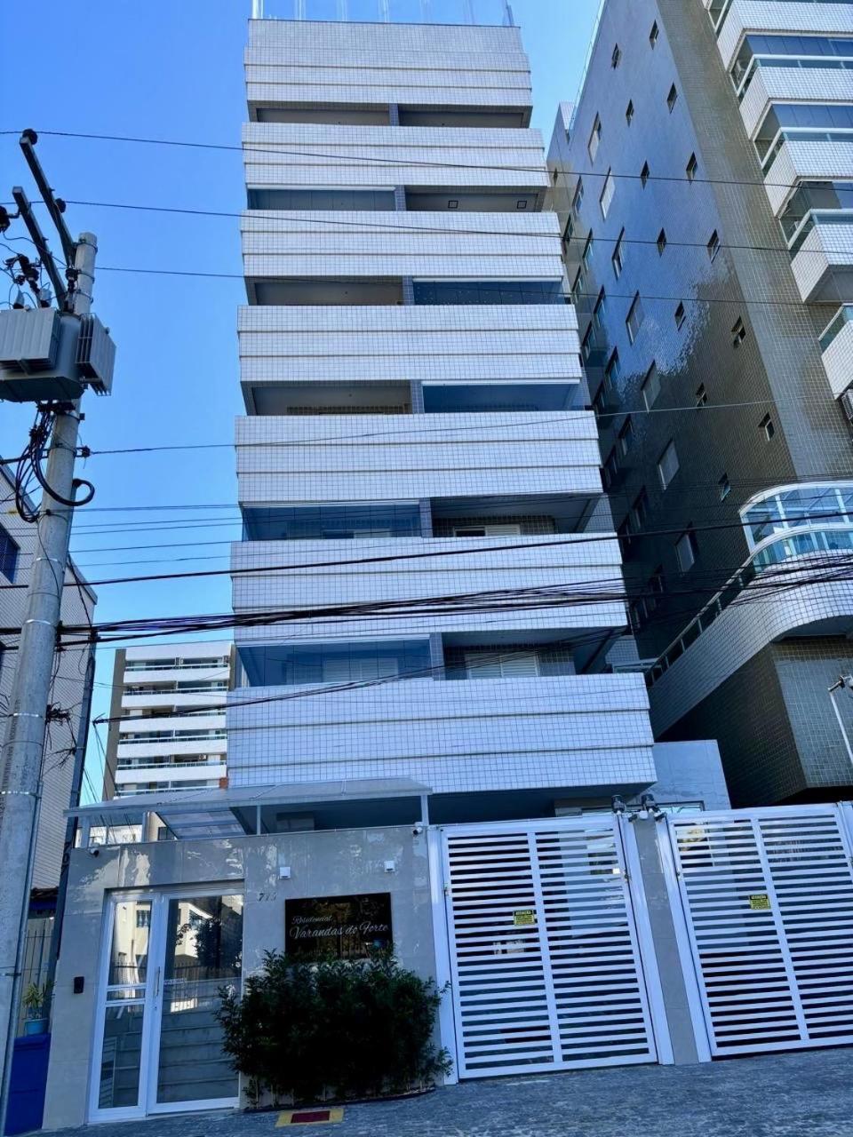 Novo Apto Canto Do Forte, Rua Praia Vista Montanha, Com Wi Fi, Homebeach10, 01 Vaga De Garagem, Melhores Restaurantes Ao Lado ปรายากรันเด ภายนอก รูปภาพ