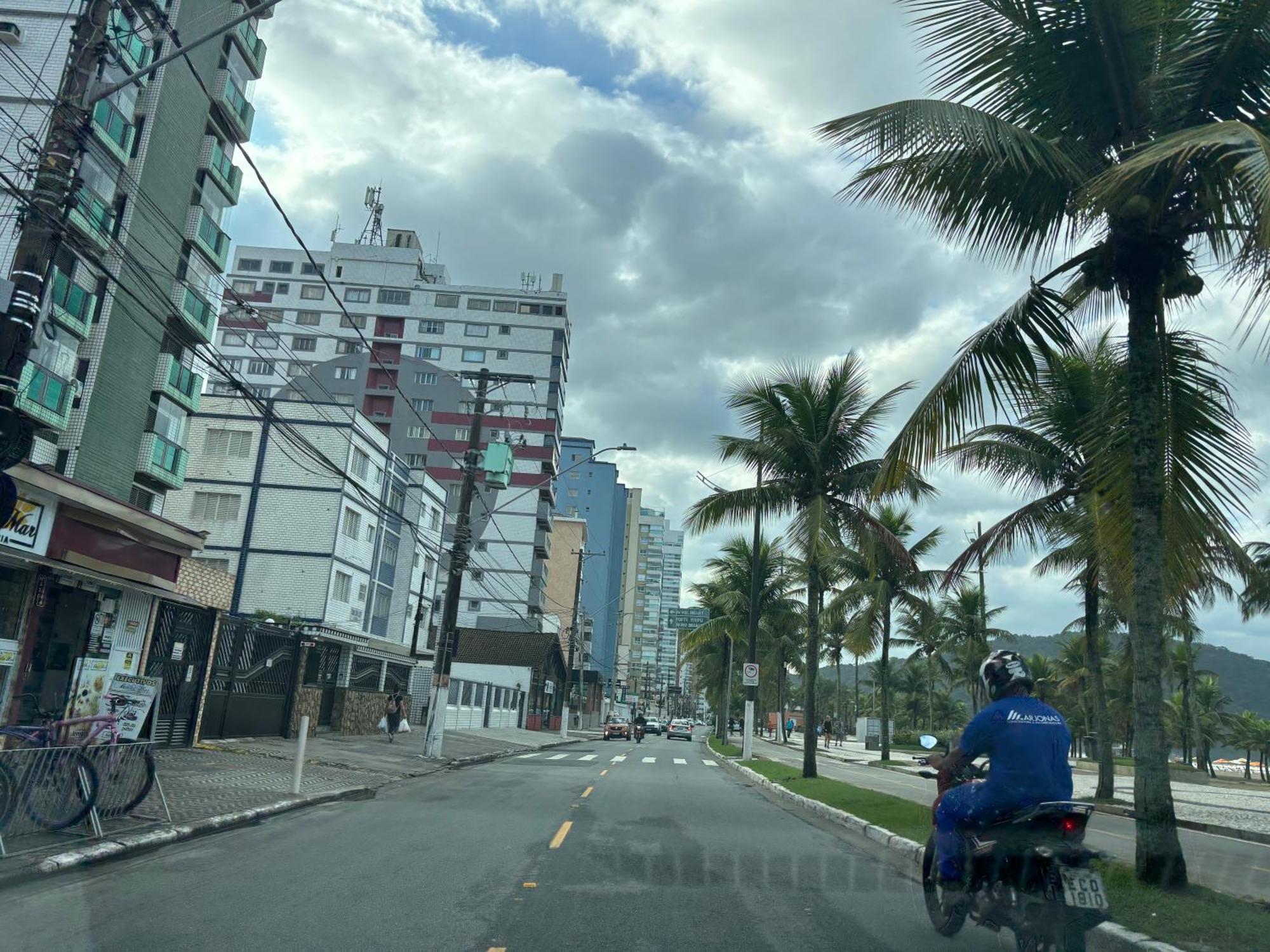 Novo Apto Canto Do Forte, Rua Praia Vista Montanha, Com Wi Fi, Homebeach10, 01 Vaga De Garagem, Melhores Restaurantes Ao Lado ปรายากรันเด ภายนอก รูปภาพ